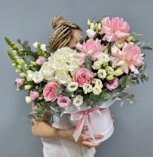 Цветы в коробке №42