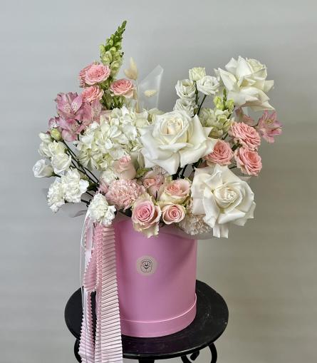 Цветы в коробке №34