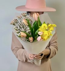 Букет "Тепло в ладонях"