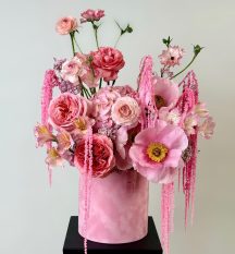 Коробка с цветами " Эстетика цвета "
