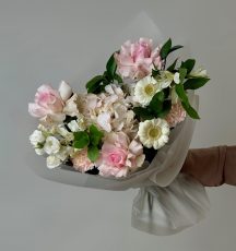 Букет "Клубника и ваниль"